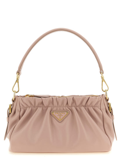 Prada Multicolor Lamb Leather Shoulder Bag