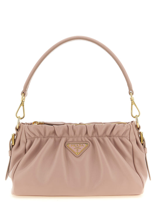 Shoulder Bag by Prada for women in lamb leather & metal multicolor & monogram features a enviable silhouette, showcasing a secure zipper, ample , and enviable shoulder-strap, adjustable-strap & handle for a enviable finish.