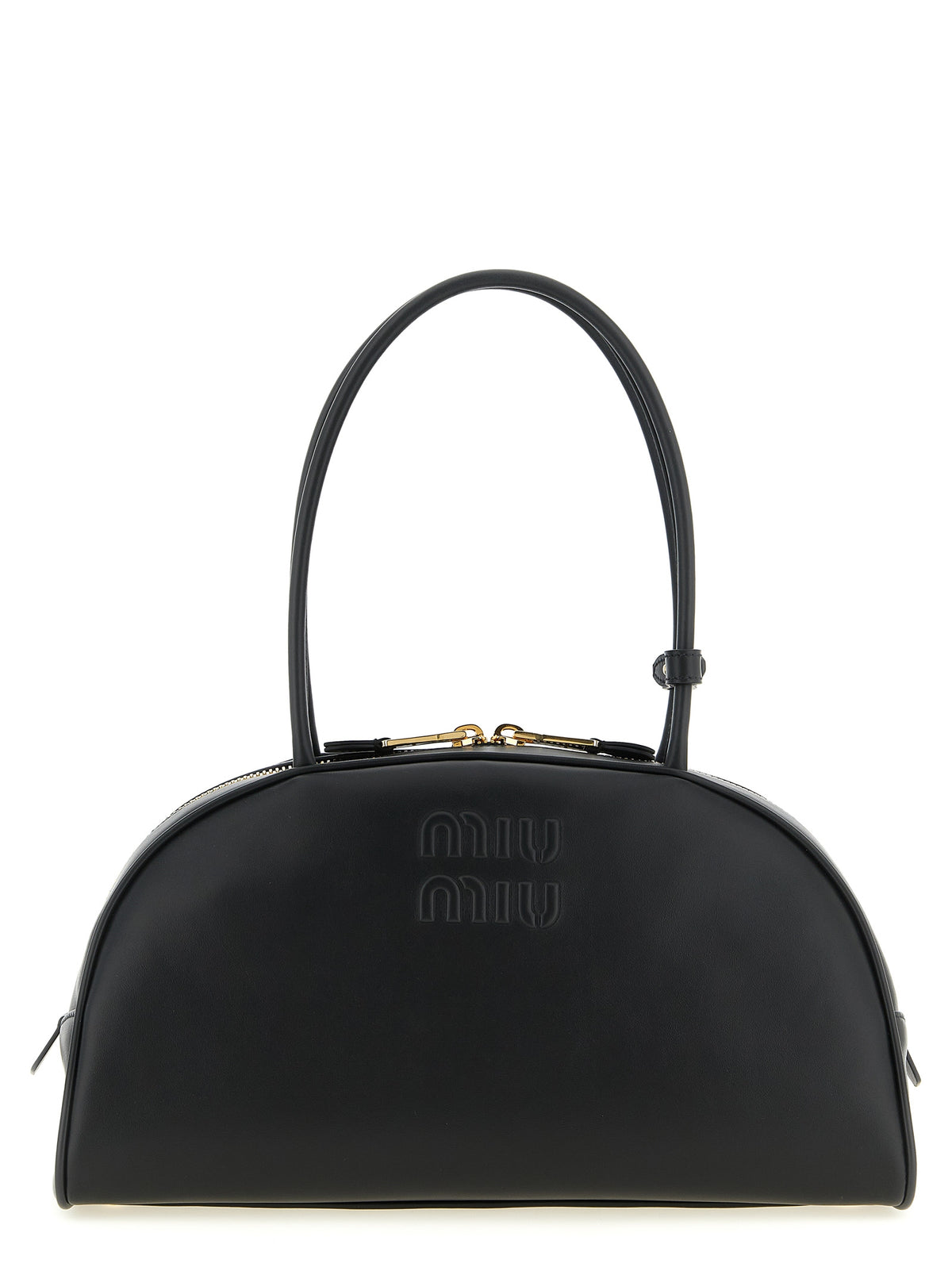 Miu Miu Black Calfskin Shoulder Bag