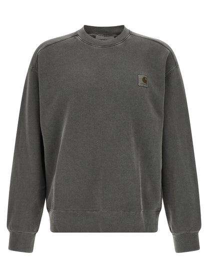 Carhartt Wip Black Cotton Sweatshirt