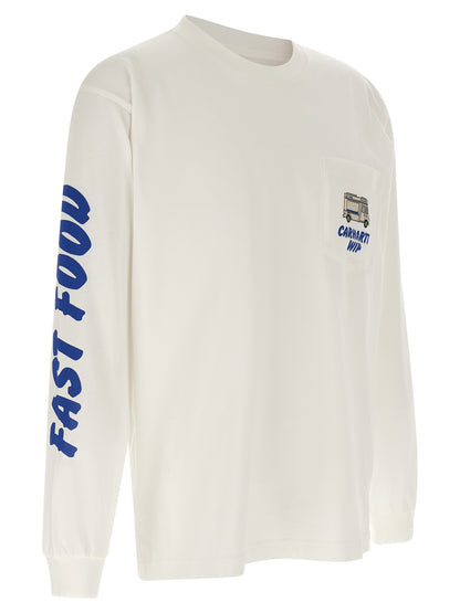 Carhartt Wip White Cotton T-Shirt