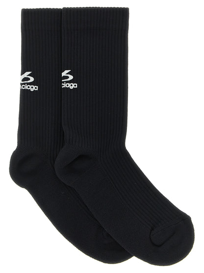 Balenciaga Black Polyamide Socks