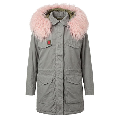 Mr&Mrs Italy Pink Cotton Women's Jacket