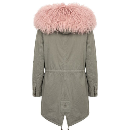 Mr&Mrs Italy Pink Cotton Women's Jacket