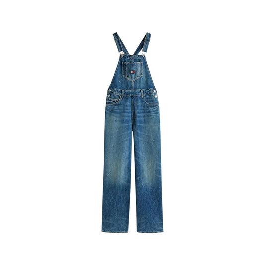 One-Piece by Tommy Hilfiger Jeans for women in cotton blue presents a mesmerising silhouette, showcasing a sophisticated and for a truly mesmerising finish.