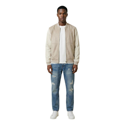 Antony Morato Beige Polyester Bomber