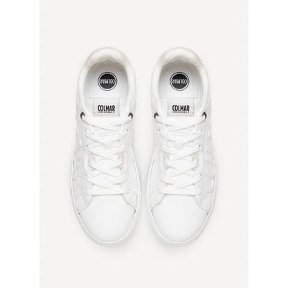 Colmar White Nylon Low Top Sneakers
