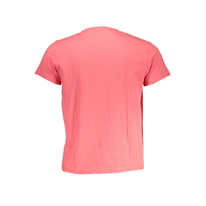 K-WAY Pink Cotton Men's T-Shirt
