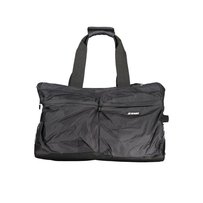 K-WAY Black Polyester Men Travel Bag
