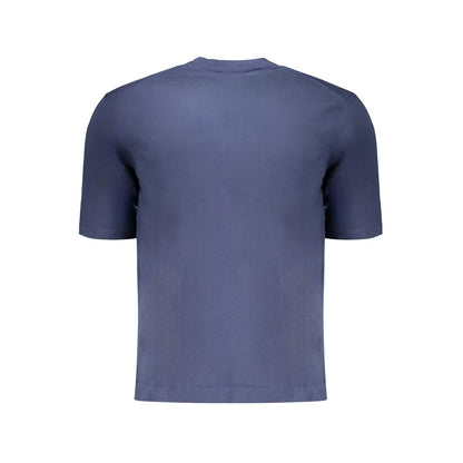 K-WAY Blue Cotton Men's T-Shirt