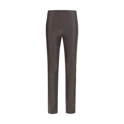 Arma Brown Leather Pants