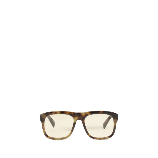 Sunglasses by Saint Laurent for women in nylon brown, signature & monogram features an timeless geometric frame design with brown coloured frame frames and for a timeless finish.