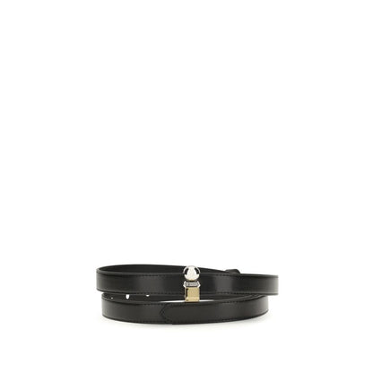 Jacquemus Black Calf Leather Bos Taurus Regular Belt