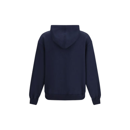 Umit Benan Blue Cotton Sweatshirt
