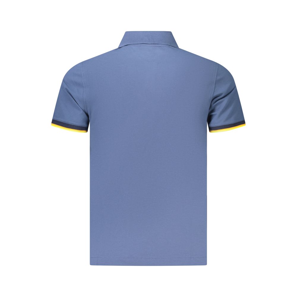 K-WAY Blue Cotton Men's Polo Shirt