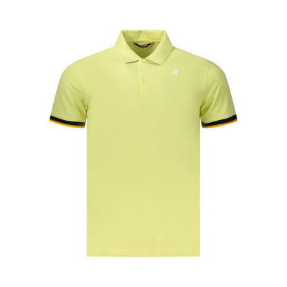 K-WAY Giallo Cotton Mens Polo