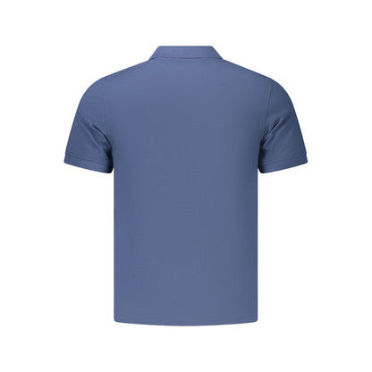 K-WAY Blue Cotton Men's Polo Shirt