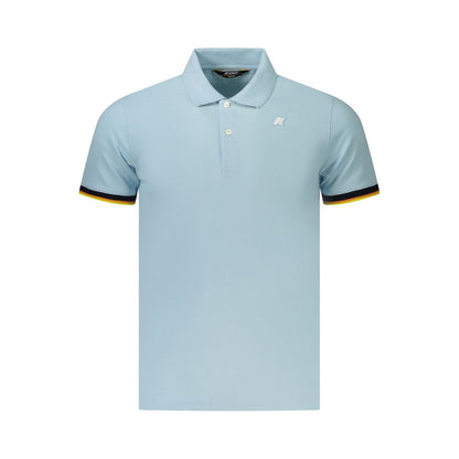 K-WAY Azzurro Cotton Mens Polo
