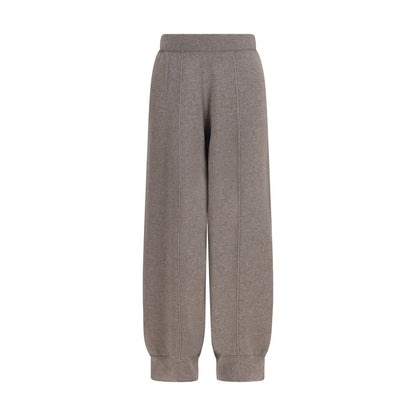 Fabiana Filippi Gray Wool Oves Aries Casual Pants