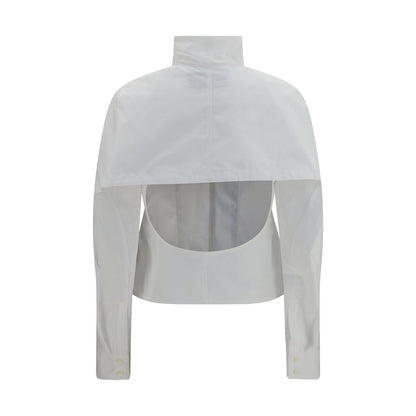 Jacquemus White Cotton Dress Shirt