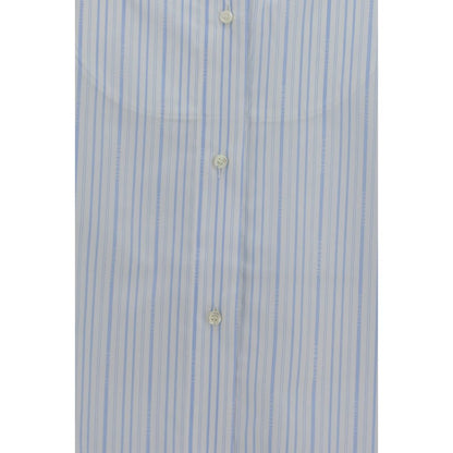 Jacquemus Blue Cotton Dress Shirt