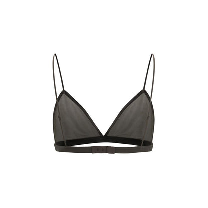 Calvin Klein Gray Nylon Bra