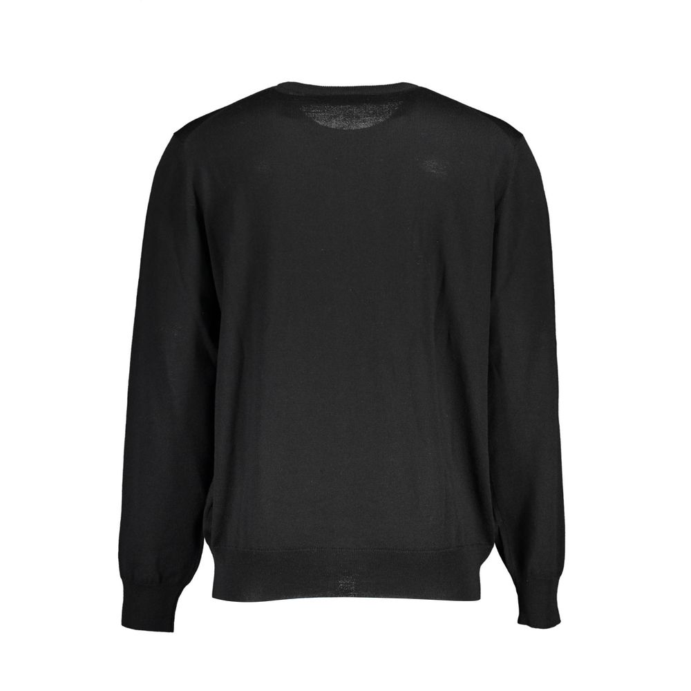 Sweatshirt by K-WAY for men in wool black features an enviable silhouette, showcasing a premium and refined for a truly enviable finish.