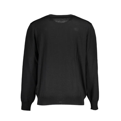 Sweatshirt by K-WAY for men in wool black features an enviable silhouette, showcasing a premium and refined for a truly enviable finish.