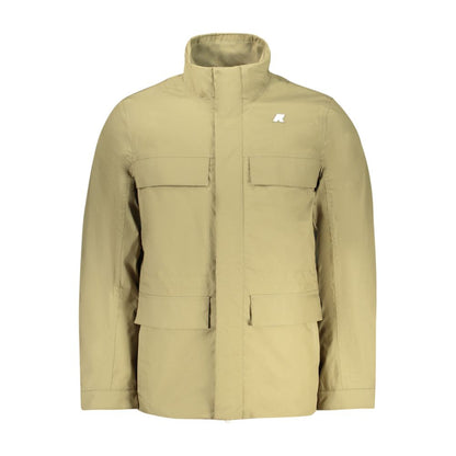 K-WAY Verde Polyester Men's Jacket