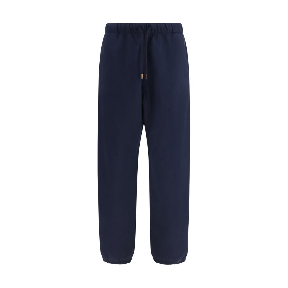 Umit Benan Blue Cotton Joggers (Workout Pants)
