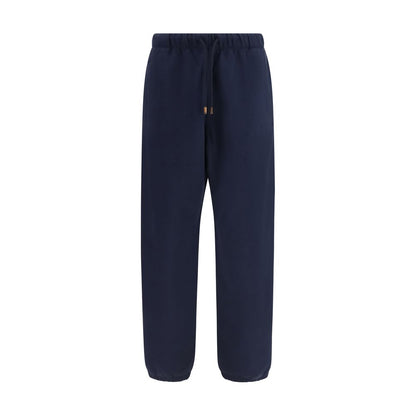 Umit Benan Blue Cotton Joggers (Workout Pants)
