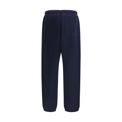 Umit Benan Blue Cotton Joggers (Workout Pants)