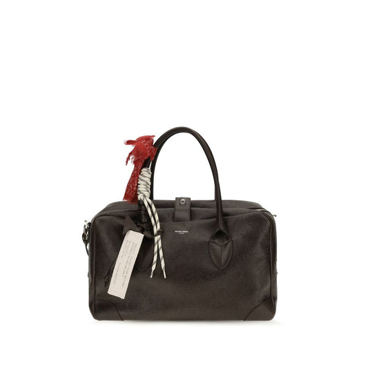 This Medium Handbag by Golden Goose for women in bos taurus calf leather and brown presents a sculptural silhouette featuring a secure , ample , and versatile for a sculptural finish.