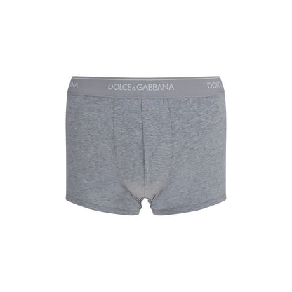 Dolce & Gabbana Gray Cotton Boxers