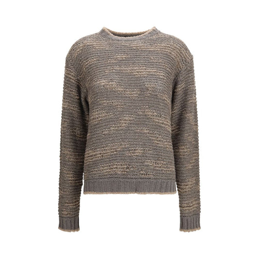 Sweatshirt by Fabiana Filippi for women in cashmere silk wool & polyester gray features a unrivaled silhouette with a refined and unrivaled long-sleeve detailing for a sophisticated look.