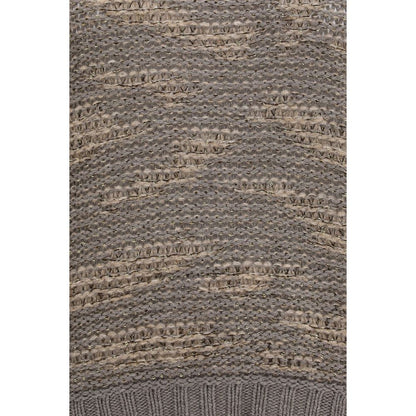 Fabiana Filippi Gray Wool Oves Aries Sweatshirt