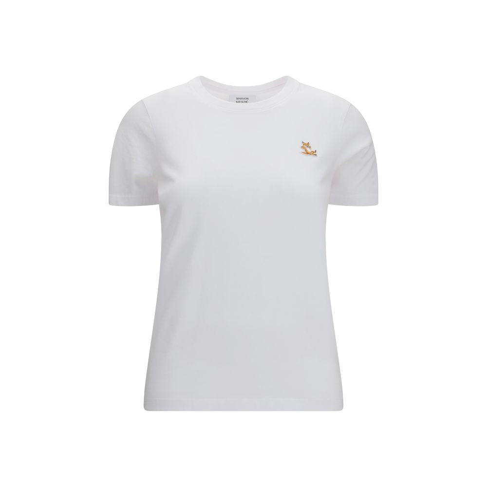 Maison Kitsuné White Cotton T-Shirt