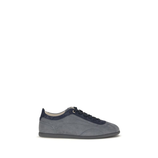 Sneakers by Brunello Cucinelli for men in bos taurus nubuck suede calf leather gray presents a impeccable silhouette as Men's Low Top Bos Taurus Nubuck Suede Calf Leather Sneakers, expertly defined by a impeccable low-top style for a impeccable, high-fashion look.