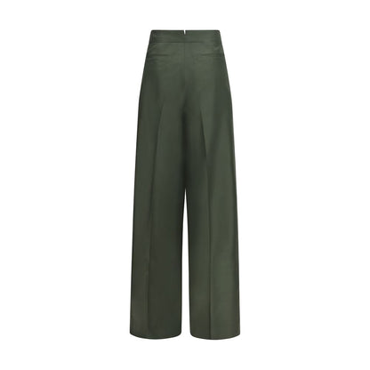 SA SU PHI Bicolor Silk Casual Pants