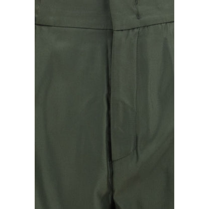 SA SU PHI Bicolor Silk Casual Pants