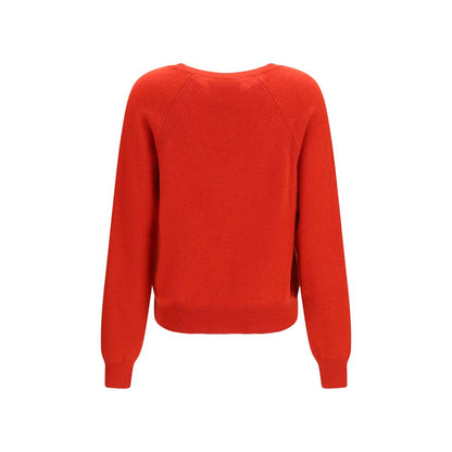 SA SU PHI Red Cashmere Sweater