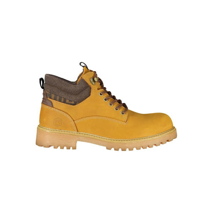 Lumberjack Yellow Leather Mens Sneaker