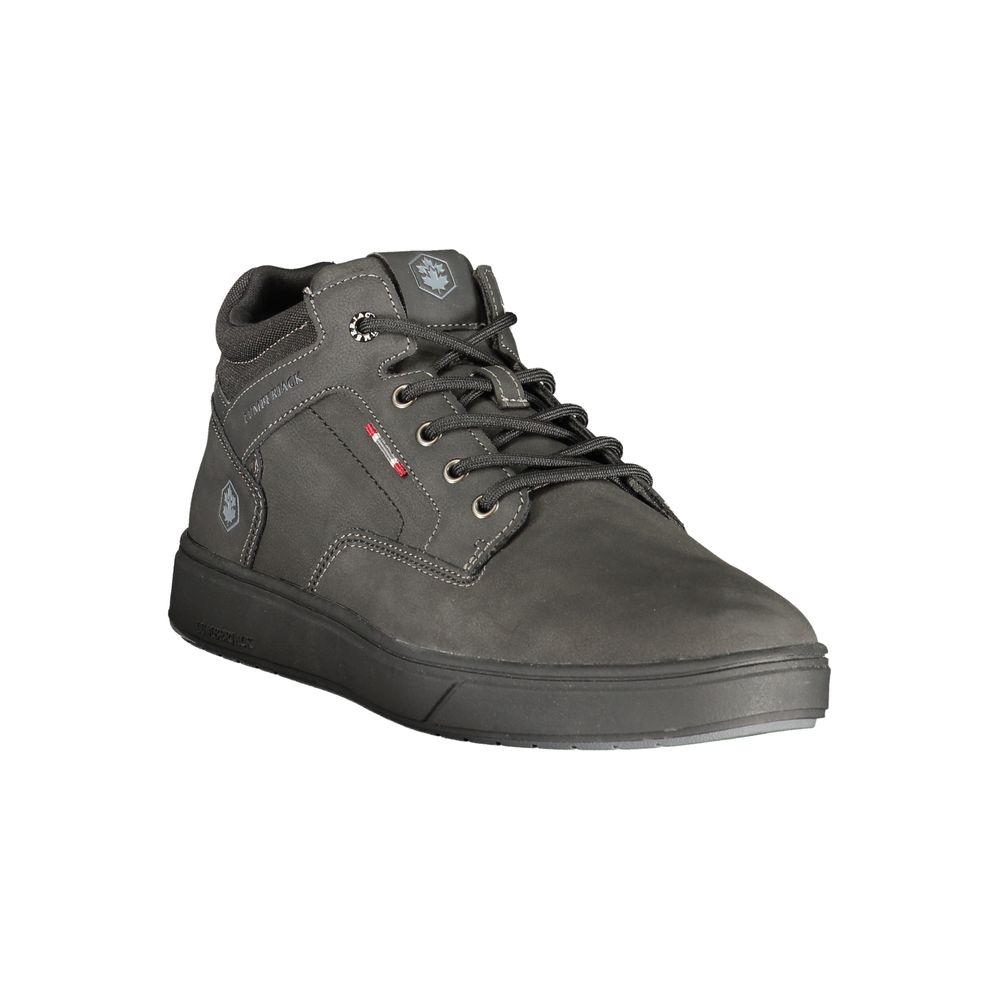Ankle Boots by Lumberjack for men in polyester & polyurethane black & print features an avant-garde Men's Polyester & Polyurethane Ankle Boots silhouette, defined by a sophisticated and a avant-garde .
