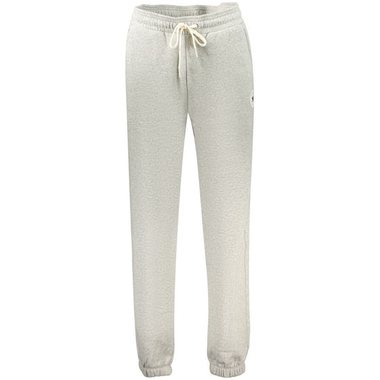 Joggers by Converse for women in cotton polyester gray features an sartorial regular-fit and long with a cut for a sartorial finish.