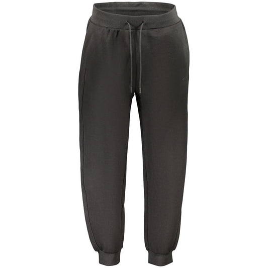 Joggers by Guess Jeans for women in lace lyocell polyester & spandex black & signature features an sartorial and long with a cut for a sartorial finish.