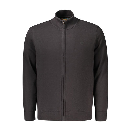 Cardigan by Timberland for men in cotton black features a nuanced silhouette with a refined and nuanced detailing for a sophisticated look.