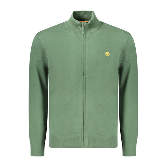 Cardigan by Timberland for men in cotton green presents a textural silhouette, artfully finished with a textural and for a sophisticated, textural look.