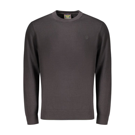 Sweatshirt by Timberland for men in cotton black features a unrivaled silhouette with a refined crew neckline and unrivaled detailing for a sophisticated look.