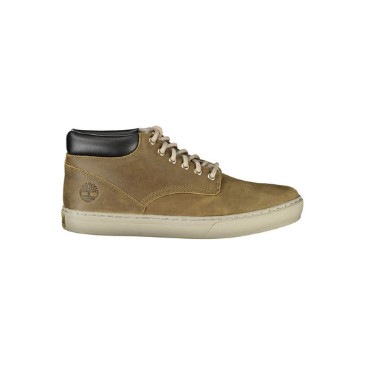 Lace-Up Boots by Timberland for men in polyamide polyester leather black & green features an effortless chic silhouette from the Men's Polyamide Polyester Leather Lace-Up Boots collection, showcasing a effortless chic and refined for an effortless chic look.