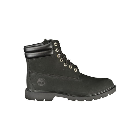 Lace-Up Ankle Boots by Timberland for men in polyester polyurethane leather black & print features an enchanting design from the Men's Polyester Polyurethane Leather Lace-Up Ankle Boots collection, highlighting a enchanting and for a refined look.